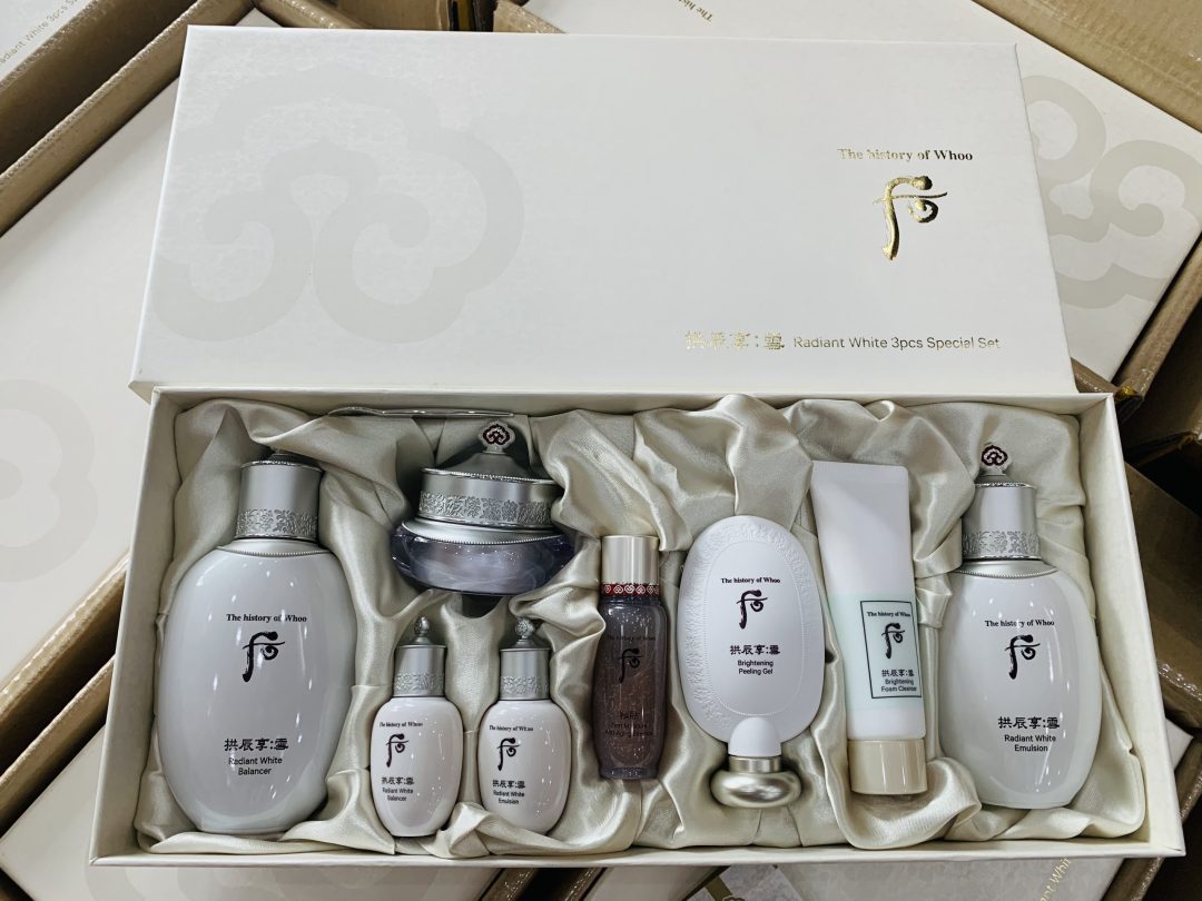 Set dưỡng trắng, trị nám Whoo Radiant White